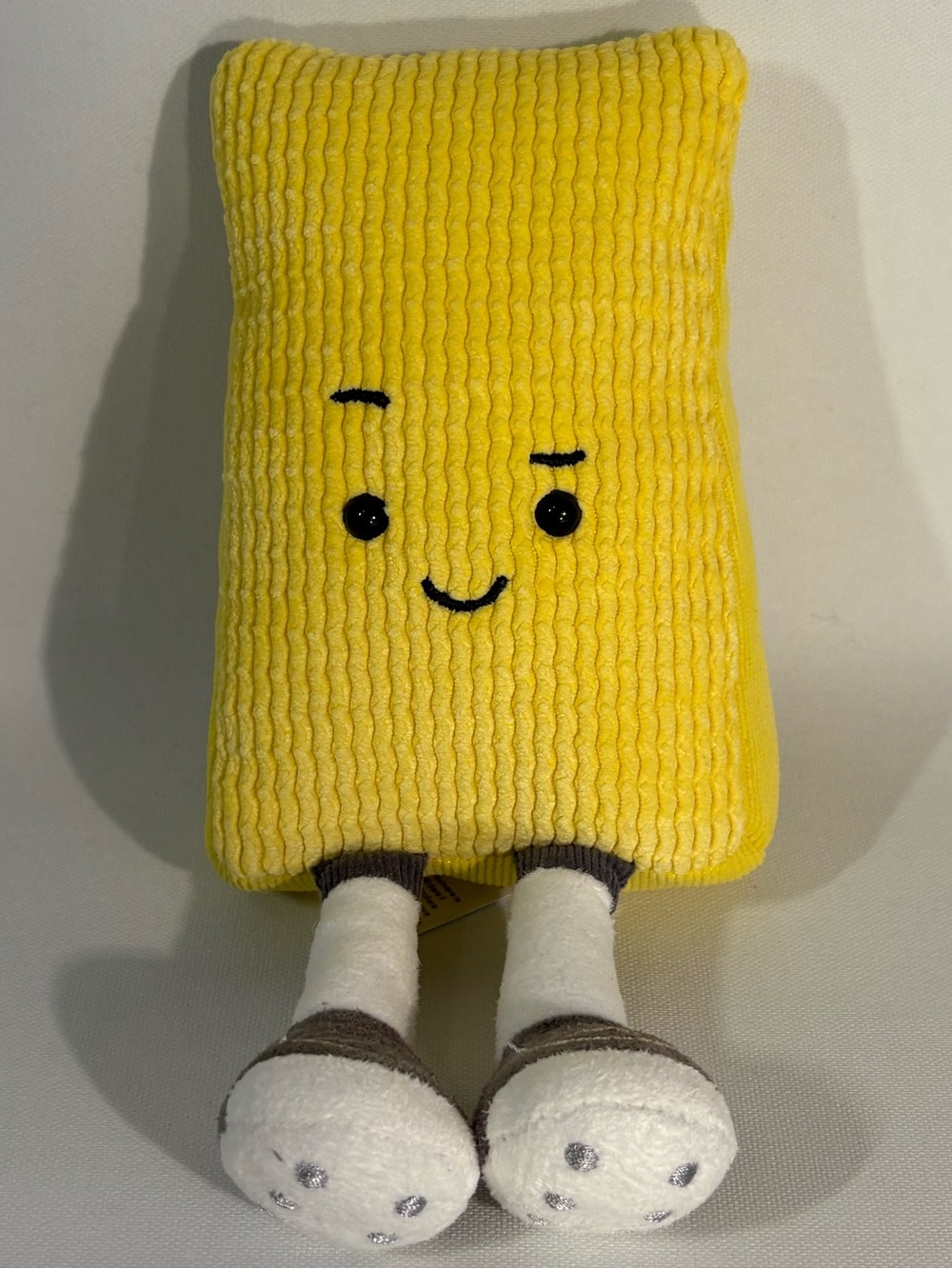 🟨 [BRAND NEW] JELLYCAT AMUSEABLES SPORTS WORLD CUP YELLOW CARD SOFT PLUSH TOY